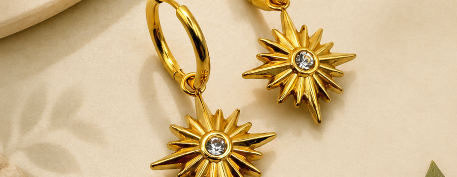 Gold Hoop Earrings